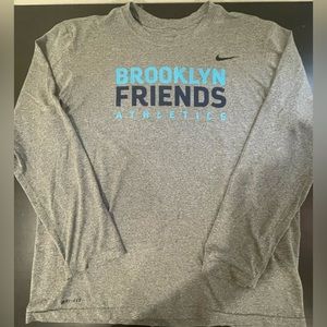 Nike DriFit Brooklyn Athletics Long Sleeve TShirt *Excellent Cond*. Size L